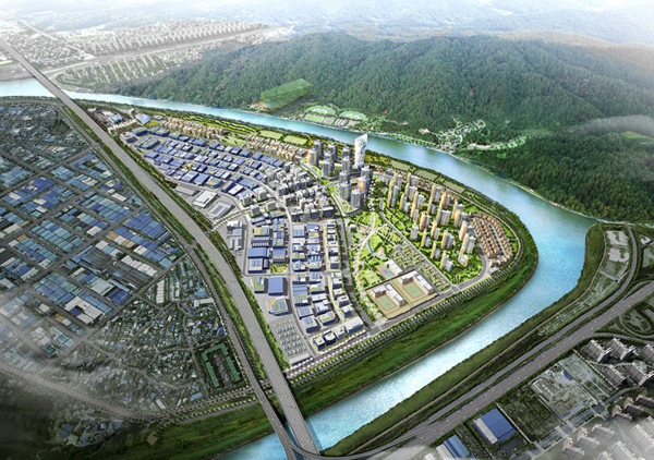 출처 : 대구광역시 / 금호워터폴리스 조감도