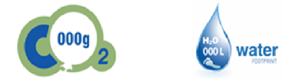 출처 : 산업부 / 국제통용 발자국 검증제도의 탄소·물발자국 라벨