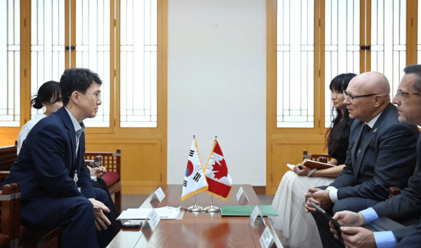 출처 : 산업부 / 산업부는 한-캐나다 양국 간 산업 및 핵심 광물·에너지 협력 강화 방안 등을 논의했다.